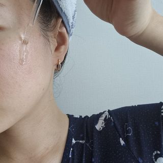 나나스킨 콤플렉스씨쓰리닥터클리어앰플 — 5점을 준 리뷰어가 2021년 7월 올린 사용 사진
