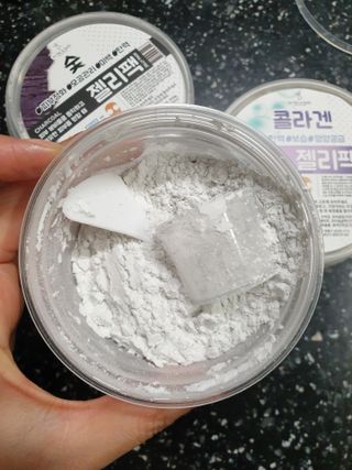 투비어레이디 젤리팩 25g /6종 중 랜덤3종 발송/ 도구가 필요없는 피부관리끝판왕 모델링팩 — 5점을 준 리뷰어가 2021년 3월 올린 사용 사진