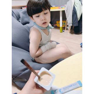 [이뮤니티플러스]우리아이 면역오키, 건강오키 _ 키즈오키 더진한꿀배도라지청 10포 1box — 5점을 준 리뷰어가 2022년 1월 올린 사용 사진