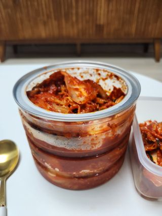 셰프애찬 알배기 겉절이 김치 1kg — 5점을 준 리뷰어가 2022년 11월 올린 사용 사진