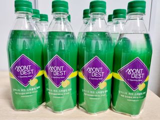 몽베스트 Montbest with Sparkling water Lemon OR Lime 20병(랜덤) — 5점을 준 리뷰어가 2021년 10월 올린 사용 사진