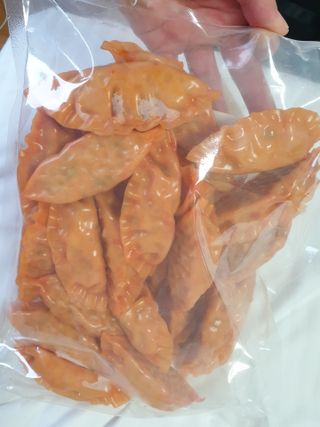 한만두 진한 해물맛 짬뽕만두 1kg — 5점을 준 리뷰어가 2021년 4월 올린 사용 사진