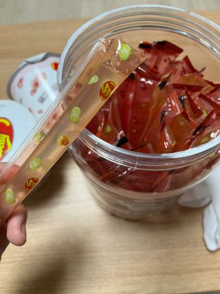 젤리벨리 젤리스틱 어쏘티드 900g — 5점을 준 리뷰어가 2022년 10월 올린 사용 사진