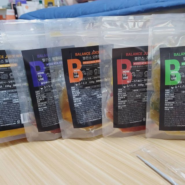 밸런스주스키트 5종 리뷰 사진