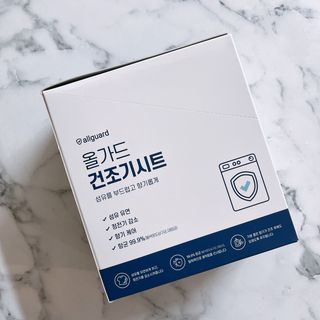 [올가드] 건조기시트 프레쉬코튼향 (50매입) 1BOX — 5점을 준 리뷰어가 2022년 12월 올린 사용 사진