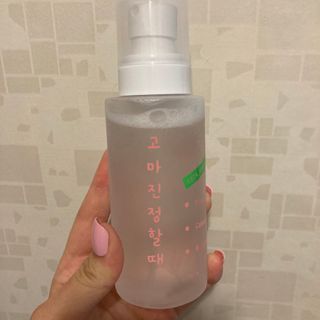 [시카앰플] 묘오한 고마진정할때 진정 스프레이 앰플 150ml — 5점을 준 리뷰어가 2021년 1월 올린 사용 사진