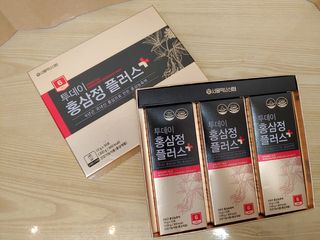 서울약사신협_투데이홍삼정플러스스틱_10g x 30포 — 5점을 준 리뷰어가 2021년 2월 올린 사용 사진