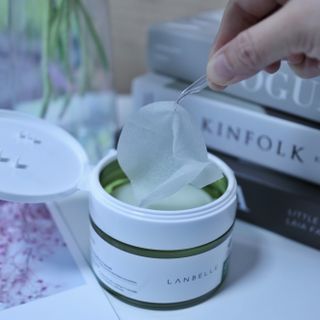 랑벨 랑바이오 블랙 시카 퀵 패드 100매 (3초 쿨링/3분 흡수, 블랙비 프로폴리스/시카 4종 함유, 대용량) — 5점을 준 리뷰어가 2022년 4월 올린 사용 사진