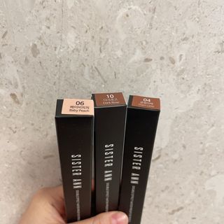 [씨스터앤] 봄맞이 아이메이크업 추천! 로지세트 (아이펜슬 04 글램라떼 + 06 베이비피치 + 10 다크로즈) — 5점을 준 리뷰어가 2022년 3월 올린 사용 사진