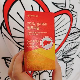 서울약사신협 간건강 실리마린 밀크씨슬 800mg, 60정 — 5점을 준 리뷰어가 2021년 10월 올린 사용 사진