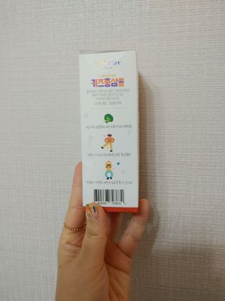 베거스코리아 [콜리케어] 키즈 홍삼콜리 딸기맛 14포 — 5점을 준 리뷰어가 2021년 5월 올린 사용 사진
