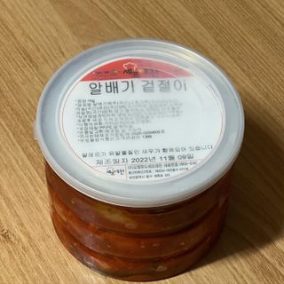 셰프애찬 알배기 겉절이 김치 1kg — 5점을 준 리뷰어가 2022년 11월 올린 사용 사진