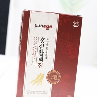 힘내라김홍삼 홍삼활력진 50ml x 5포 — 5점을 준 리뷰어가 2021년 4월 올린 사용 사진