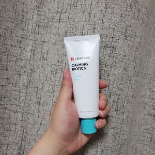 리더스코스메틱 리더스 카밍 바이오틱스 크림 마스크 — 5점을 준 리뷰어가 2021년 6월 올린 사용 사진