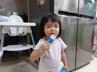 [심폐소생소] 무불소 임산부 천연 치약 — 5점을 준 리뷰어가 2021년 10월 올린 사용 사진
