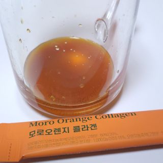 아임오 모로오렌지 콜라겐 1box (14포) — 5점을 준 리뷰어가 2023년 2월 올린 사용 사진