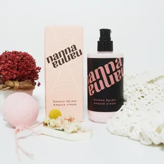 난나 살몬 스파이더 검버섯 미백 톤업 화이트닝 연어 앰플 크림 300ml 대용량 — 5점을 준 리뷰어가 2022년 12월 올린 사용 사진