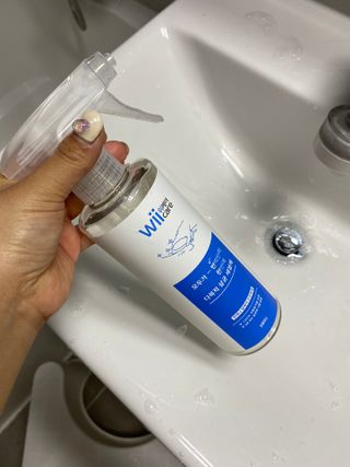 위케어 천연 주방세세, 에어프라이어세제, 다목적세정제, 발포텀블러세정제 — 4점을 준 리뷰어가 2021년 2월 올린 사용 사진