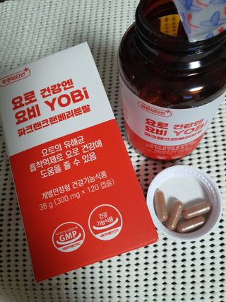 바른비타민 요비 1박스 120캡슐 요로건강 요헬씨 원료 복합 건강식품 — 5점을 준 리뷰어가 2021년 6월 올린 사용 사진