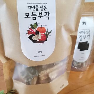 자연을담은모듬부각 — 5점을 준 리뷰어가 2022년 1월 올린 사용 사진