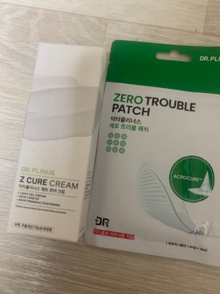 닥터플리너스 제트 큐어 크림 30ml + 제로 트러블 패치 9EA — 4점을 준 리뷰어가 2022년 5월 올린 사용 사진