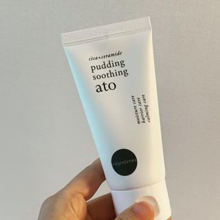 냉장고에 넣어요, 붉은 트러블 피부 다음날 진정되요 [버진팜스 푸딩수딩아토] — 5점을 준 리뷰어가 2021년 9월 올린 사용 사진