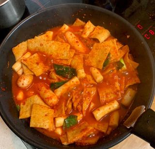 응큼떡볶이 — 5점을 준 리뷰어가 2021년 3월 올린 사용 사진
