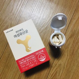 메이준뉴트리 메이준쎌 편안해질 여성유산균 — 5점을 준 리뷰어가 2021년 2월 올린 사용 사진