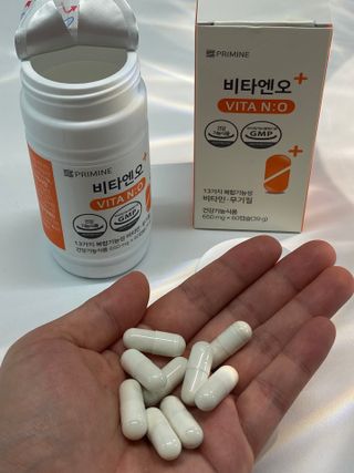 프리마인 성큼다가온 봄, 이너뷰티를 챙겨야 피부도 화사하게, 컨디션도 활기차게. 흡수율을 높인 고효율 비타민. — 5점을 준 리뷰어가 2022년 12월 올린 사용 사진