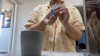 클린24시간 슬림앤유산균 1박스 (3.5g X 15포) — 5점을 준 리뷰어가 2022년 8월 올린 사용 사진
