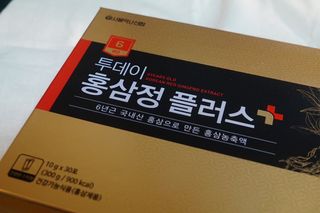 서울약사신협_투데이홍삼정플러스스틱_10g x 30포 — 5점을 준 리뷰어가 2021년 7월 올린 사용 사진