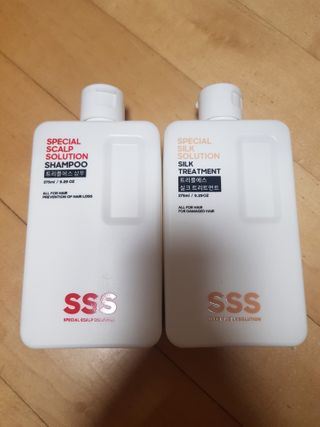 트리플에스 탈모 샴푸 275ml + 실크 트리트먼트 275ml — 5점을 준 리뷰어가 2021년 2월 올린 사용 사진