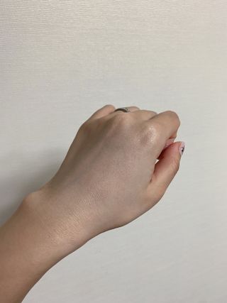 랑스레 매직피치 화이트닝 파워 화이트닝크림 — 5점을 준 리뷰어가 2021년 3월 올린 사용 사진