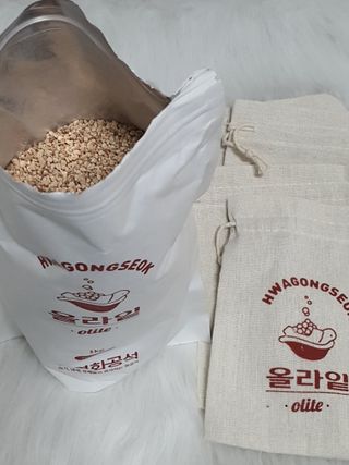올라잍 천연화공석 — 5점을 준 리뷰어가 2022년 9월 올린 사용 사진