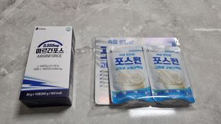 자연에온 아르긴포스 L-아르기닌 5555mg 스틱 15개입 1박스 — 5점을 준 리뷰어가 2022년 2월 올린 사용 사진
