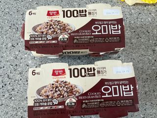 [구매평]양반 동원 양반 100밥 오미밥, 130g, 12개 — 5점을 준 리뷰어가 2025년 4월 올린 사용 사진