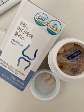 프리마인 평생 써야하는 관절의 건강을 위한 완벽설계 솔루션 관절n마디케어 플러스 120정 — 4.5점을 준 리뷰어가 2022년 1월 올린 사용 사진