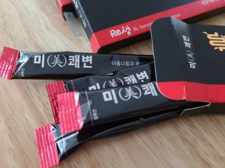 새롬바이오 리생 [미쾌변] 차전자피 식이섬유 건강기능식품 3팩 — 5점을 준 리뷰어가 2021년 6월 올린 사용 사진