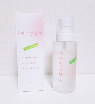 [시카앰플] 묘오한 고마진정할때 진정 스프레이 앰플 150ml — 5점을 준 리뷰어가 2021년 2월 올린 사용 사진