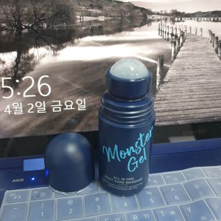 [바록스] 류현진 올인원 바디릴렉싱 몬스터겔 50ml — 5점을 준 리뷰어가 2021년 4월 올린 사용 사진