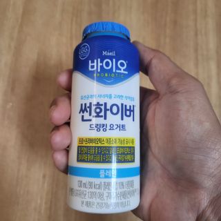 LIVE 매일바이오 썬화이버 드링킹 요거트 — 5점을 준 리뷰어가 2022년 8월 올린 사용 사진