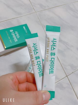 뉴온 시서스 휴 다이어트 — 4점을 준 리뷰어가 2021년 7월 올린 사용 사진