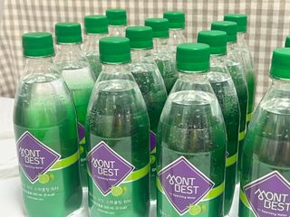 몽베스트 Montbest with Sparkling water Lime20병 — 5점을 준 리뷰어가 2022년 10월 올린 사용 사진