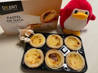 디앙뜨 포르투갈 에그타르트 오리지널 맛+패션후르츠 맛 중 택1 — 5점을 준 리뷰어가 2021년 7월 올린 사용 사진