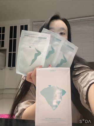 에이스노 레스큐 이미디에이트 수딩 시트마스크 — 4점을 준 리뷰어가 2021년 12월 올린 사용 사진
