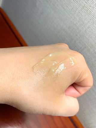 랑벨 비타 에너지 잡티 크림 75ml (피부 속 기미완화크림) — 4점을 준 리뷰어가 2022년 6월 올린 사용 사진