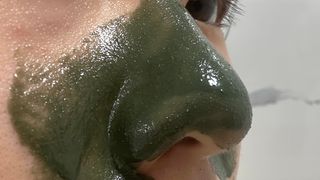 [후르디아] 저자극 필오프팩, 청포도 노즈팩 — 4점을 준 리뷰어가 2023년 8월 올린 사용 사진