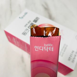 인디닥터 면역 생생 핑크 이뮨 젤리 + 타이탄 BCAA 프로틴 젤리스틱 — 5점을 준 리뷰어가 2022년 5월 올린 사용 사진
