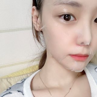 닥터마시멜로 마블러스 멀티 클리닉 마스크 — 5점을 준 리뷰어가 2021년 2월 올린 사용 사진