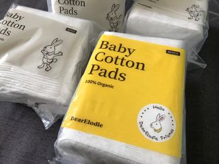 디어엘로디 프리미엄 유기농 베이비 솜티슈 40매 3 + 1 PACK — 5점을 준 리뷰어가 2021년 2월 올린 사용 사진
